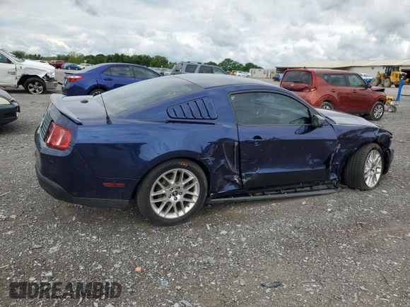 2012 Ford Mustang Premium with VIN 1ZVBP8AM3C5261728, listed as a Copart auction lot 55683435 with 75,140 mi miles and Clean title. Bid and sale history available at DreamBid. Image 3.