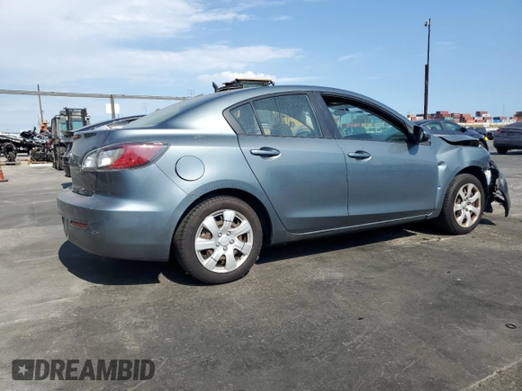 2012 Mazda 3 i Sport with VIN JM1BL1UG6C1539167, listed as a Copart auction lot 65281725 with 86,283 mi miles and Salvage title. Bid and sale history available at DreamBid. Image 3.