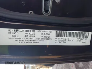 2012 Chrysler 300 C Luxury Series with VIN 2C3CCAPT3CH251755, listed as a IAAI auction lot 41935653 with 62,397 mi miles and . Bid and sale history available at carsss.com. Image 9.