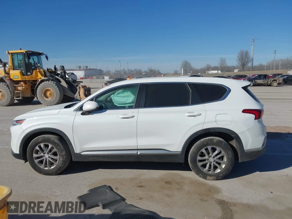 2019 Hyundai Santa Fe SE with VIN 5NMS2CAD4KH118545, listed as a IAAI auction lot 41686797 with 54,108 mi miles and . Bid and sale history available at DreamBid. Image 14.