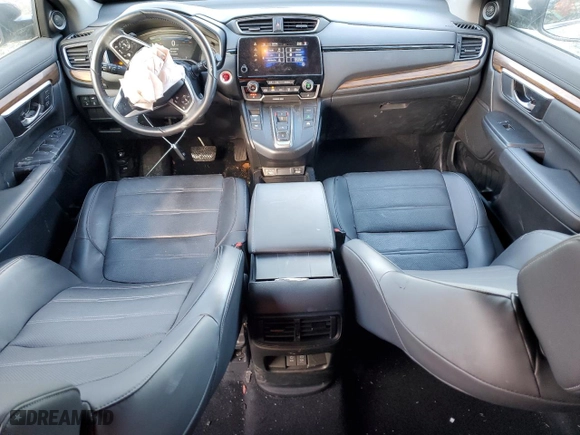2022 Honda CR-V Hybrid EX-L with VIN 5J6RT6H81NL008393, listed as a Copart auction lot 42874385 with 59,097 mi miles and Salvage Title. Bid and sale history available at carsss.com. Image 8.