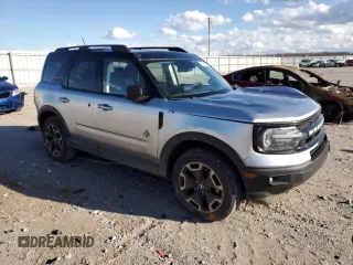 2021 Ford Bronco Sport Outer Banks with VIN 3FMCR9C68MRB13977, listed as a Copart auction lot 42920525 with 63,083 mi miles and Salvage title. Bid and sale history available at DreamBid. Image 4.