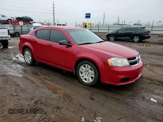 2014 Dodge Avenger SE with VIN 1C3CDZAB8EN110945, listed as a Copart auction lot 59637095 with 94,490 mi miles and Salvage title. Bid and sale history available at DreamBid. Image 13.