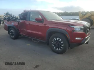 2022 Nissan Frontier S with VIN 1N6ED1EJXNN629970, listed as a Copart auction lot 80120024 with 29,266 mi miles and Non repairable. Bid and sale history available at DreamBid. Image 4.