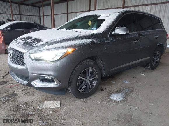 2018 Infiniti QX60 with VIN 5N1DL0MM5JC514959, listed as a IAAI auction lot 41291095 with 79,810 mi miles. Bid and sale history available at carsss.com. Image 2.