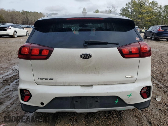2020 Kia Niro LX with VIN KNDCB3LC9L5365833, listed as a Copart auction lot 45121005 with 125,983 mi miles and Salvage Title. Bid and sale history available at carsss.com. Image 6.