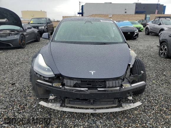 2022 Tesla Model 3 Long Range with VIN 5YJ3E1EB1NF112040, listed as a Copart auction lot 48695485 with 51,683 mi miles and Salvage Title. Bid and sale history available at DreamBid. Image 5.