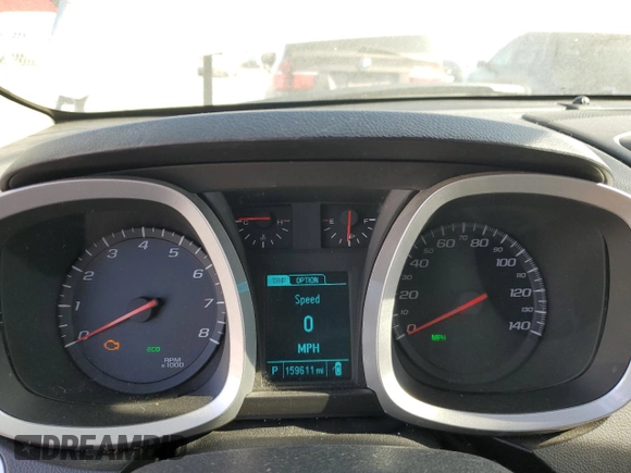 2015 Chevrolet Equinox LT with VIN 2GNALBEK2F1158507, listed as a Copart auction lot 55025505 with 159,611 mi miles and Clean Title. Bid and sale history available at carsss.com. Image 9.