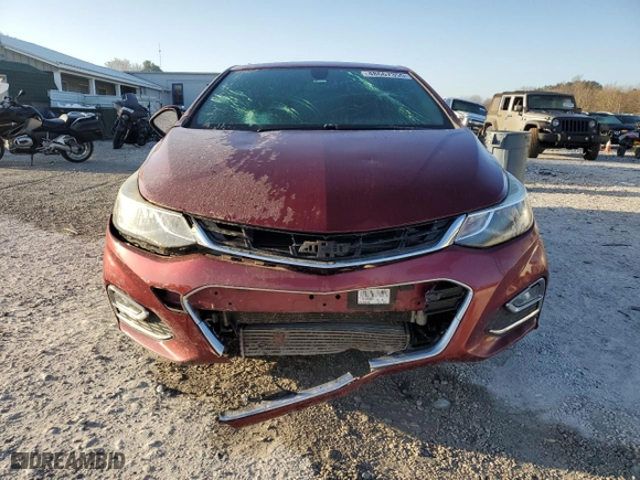 2016 Chevrolet Cruze LT with VIN 1G1BE5SM1G7265480, listed as a Copart auction lot 48667355 with 119,251 mi miles and Salvage Title. Bid and sale history available at carsss.com. Image 5.