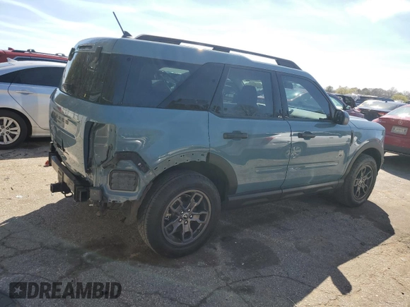 2022 Ford Bronco Sport Big Bend z VIN 3FMCR9B6XNRE04080, wystawiony jako Copart lot #49390335 z przebiegiem 44 211 mil mil oraz Szkoda całkowita • Salvage title. Historia ofert i sprzedaży dostępna na DreamBid. Obrazek 3.