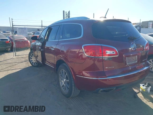 2017 Buick Enclave Leather with VIN 5GAKRBKD2HJ222573, listed as a IAAI auction lot 41041809 with 130,266 mi miles and . Bid and sale history available at DreamBid. Image 3.
