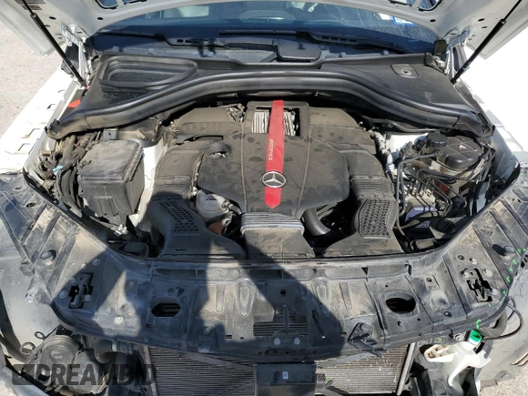2018 Mercedes-Benz GLE 43 AMG with VIN 4JGDA6EB8JB016752, listed as a Copart auction lot 52550415 with 88,506 mi miles and Salvage title. Bid and sale history available at DreamBid. Image 12.