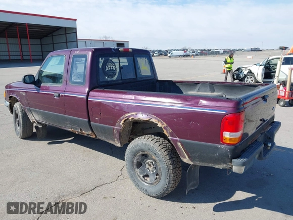 1994 Ford Ranger Splash with VIN 1FTCR15X3RPC11809, listed as a IAAI auction lot 41878268 with 252,657 mi miles. Bid and sale history available at carsss.com. Image 3.
