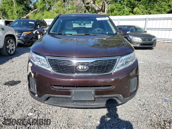 2015 Kia Sorento LX with VIN 5XYKT3A6XFG640952, listed as a Copart auction lot 53365165 with 126,266 mi miles and Salvage Title. Bid and sale history available at carsss.com. Image 5.