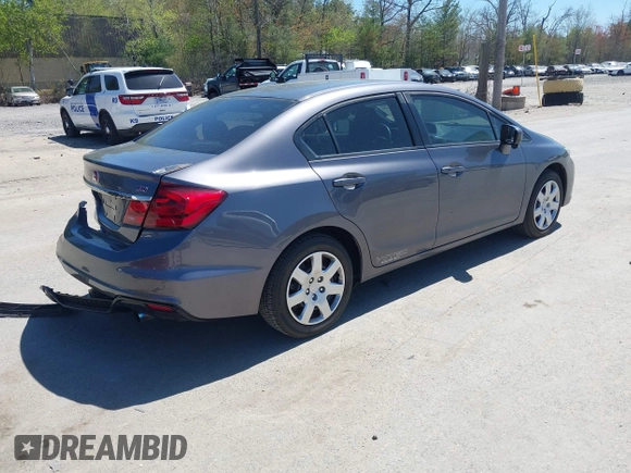 2014 Honda Civic Si with VIN 2HGFB6E59EH702446, listed as a IAAI auction lot 42139690 with 134,208 mi miles and . Bid and sale history available at DreamBid. Image 4.