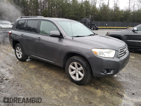 2008 Toyota Highlander with VIN JTEES41A682003835, listed as a Copart auction lot 49310574 with 161,122 mi miles and Salvage title. Bid and sale history available at DreamBid. Image 4.