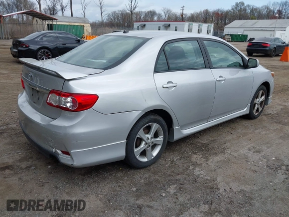 2011 Toyota Corolla L with VIN 2T1BU4EE3BC553274, listed as a IAAI auction lot 41917792 with 171,944 mi miles. Bid and sale history available at carsss.com. Image 4.