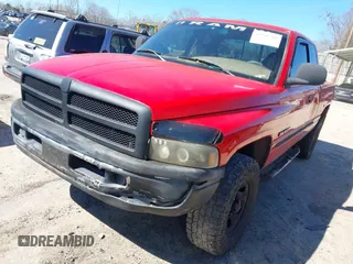 2000 Dodge 1500 with VIN 3B7HF13Z5YG161629, listed as a IAAI auction lot 41741300 with 235,112 mi miles and . Bid and sale history available at DreamBid. Image 2.