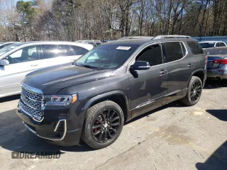2020 GMC Acadia Denali with VIN 1GKKNPLS6LZ216097, listed as a Copart auction lot 46839645 with 44,755 mi miles and Salvage title. Bid and sale history available at DreamBid. Image 1.