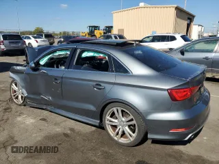 2015 Audi S3 2.0T Premium Plus with VIN WAUBFGFF7F1091957, listed as a Copart auction lot 76576804 with 0 mi miles and Salvage Title. Bid and sale history available at carsss.com. Image 2.