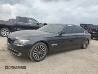 2012 BMW 7 Series 750Li with VIN WBAKB8C59CC962970, listed as a Copart auction lot 54011145 with 111,007 mi miles and Clean Title. Bid and sale history available at carsss.com. Image 1.