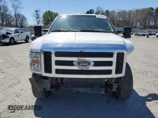 2008 Ford F-350 XL with VIN 1FTWW31R68EB23727, listed as a Copart auction lot 48913355 with 232,951 mi miles and Salvage Title. Bid and sale history available at DreamBid. Image 5.