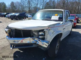 1993 Dodge Dakota "S" with VIN 1B7FL26X9PS101795, listed as a IAAI auction lot 41745547 with 84,172 mi miles. Bid and sale history available at carsss.com. Image 6.