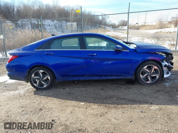 2023 Hyundai Elantra Limited with VIN KMHLP4AG6PU495380, listed as a IAAI auction lot 41798063 with 31,790 mi miles and . Bid and sale history available at DreamBid. Image 13.