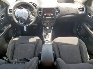 2018 Jeep Compass Sport with VIN 3C4NJDAB2JT220416, listed as a Copart auction lot 56775465 with 99,869 mi miles and Salvage title. Bid and sale history available at DreamBid. Image 8.