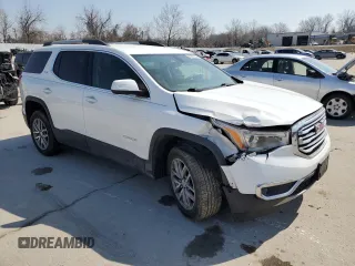2018 GMC Acadia SLE with VIN 1GKKNLLS5JZ188296, listed as a Copart auction lot 48976555 with 113,378 mi miles and Salvage Title. Bid and sale history available at DreamBid. Image 4.