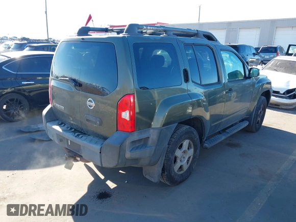 2005 Nissan Xterra SE с VIN 5N1AN08W05C606656, выставлен на аукционе IAAI как лот 41380486 с пробегом 211 340 миль миль и . История ставок и продаж доступна на DreamBid. Изображение 4.