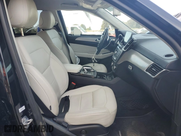 2018 Mercedes-Benz GLS with VIN 4JGDF6EE2JB076621, listed as a Copart auction lot 54197195 with 66,493 mi miles and Salvage Title. Bid and sale history available at carsss.com. Image 7.