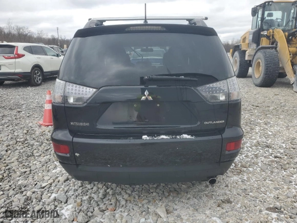 2012 Mitsubishi Outlander ES with VIN JA4AS2AW7CU029600, listed as a Copart auction lot 48137065 with 138,908 mi miles and Clean Title. Bid and sale history available at carsss.com. Image 6.