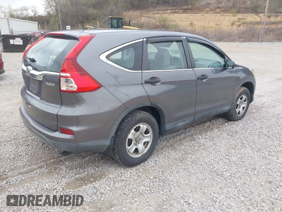 2015 Honda CR-V LX with VIN 2HKRM4H33FH617583, listed as a IAAI auction lot 41805272 with 88,214 mi miles and . Bid and sale history available at DreamBid. Image 4.