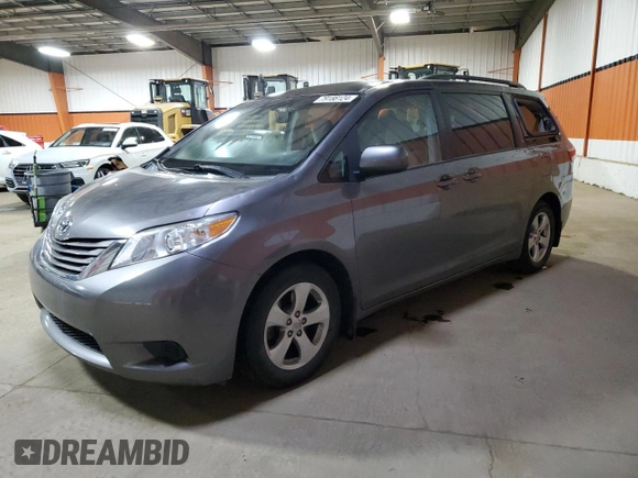 2016 Toyota Sienna LE AAS with VIN 5TDKK3DC9GS710529, listed as a Copart auction lot 79188124 with 84,470 mi miles and Clean Title. Bid and sale history available at DreamBid. Image 1.