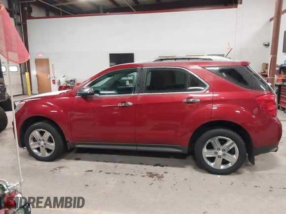 2015 Chevrolet Equinox LTZ with VIN 2GNFLHE3XF6227206, listed as a IAAI auction lot 41536995 with 139,000 mi miles. Bid and sale history available at carsss.com. Image 14.