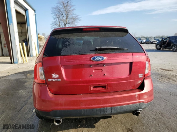 2013 Ford Edge SEL with VIN 2FMDK4JC1DBA10323, listed as a Copart auction lot 49147095 with 161,512 mi miles and Salvage Title. Bid and sale history available at carsss.com. Image 6.