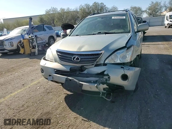 2006 Lexus RX 400h with VIN JTJHW31U260038484, listed as a Copart auction lot 51444995 with 270,888 mi miles and Salvage Title. Bid and sale history available at DreamBid. Image 12.