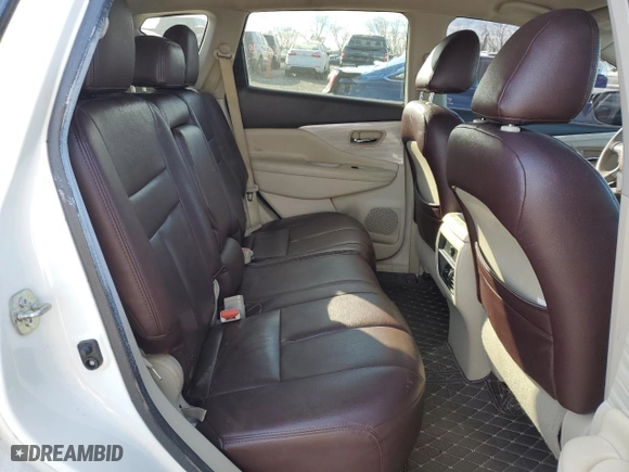2017 Nissan Murano SV with VIN 5N1AZ2MG6HN125060, listed as a Copart auction lot 84016414 with 132,136 mi miles and Salvage Title. Bid and sale history available at carsss.com. Image 11.