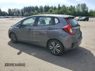 2015 Honda Fit EX-L with VIN 3HGGK5H80FM767970, listed as a Copart auction lot 55866075 with 64,435 mi miles and Salvage Title. Bid and sale history available at DreamBid. Image 2.
