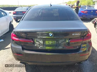2021 BMW 5 Series 530i xDrive with VIN WBA13BJ0XMWX00677, listed as a IAAI auction lot 42100435 with 66,140 mi miles and . Bid and sale history available at DreamBid. Image 17.