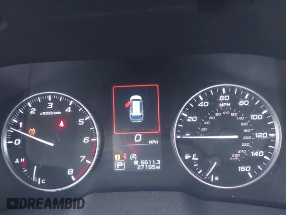 2020 Subaru Outback Premium with VIN 4S4BTACC1L3210407, listed as a IAAI auction lot 41926167 with 27,195 mi miles and . Bid and sale history available at DreamBid. Image 7.