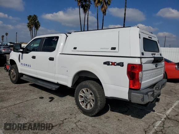 2021 Ford Super Duty F-250 SRW XL with VIN 1FT7W2BN9MEC62397, listed as a Copart auction lot 44490805 with 69,043 mi miles and Salvage Title. Bid and sale history available at carsss.com. Image 2.