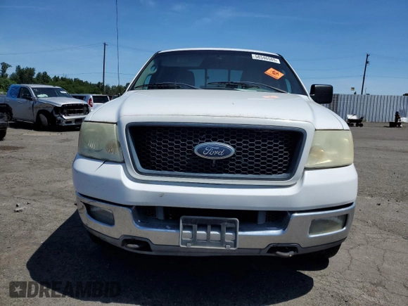 2004 Ford F-150 XLT with VIN 1FTRW14W44KB80961, listed as a Copart auction lot 58546585 with 843,055 mi miles and Salvage title. Bid and sale history available at DreamBid. Image 5.