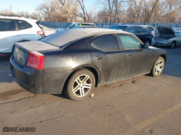 2008 Dodge Charger with VIN 2B3KA43R48H257534, listed as a IAAI auction lot 41431415 with 142,325 mi miles. Bid and sale history available at carsss.com. Image 4.