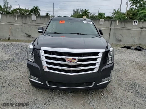 2017 Cadillac Escalade Premium Luxury with VIN 1GYS3CKJ2HR252132, listed as a Copart auction lot 86331604 with 0 mi miles and Salvage Title. Bid and sale history available at carsss.com. Image 14.