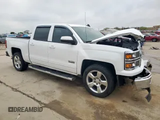 2015 Chevrolet Silverado 1500 LT with VIN 3GCPCREC6FG430293, listed as a Copart auction lot 51074005 with 82,945 mi miles and Salvage Title. Bid and sale history available at DreamBid. Image 4.