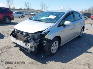 2011 Toyota Prius I with VIN JTDKN3DU0B0319068, listed as a IAAI auction lot 41972833 with 198,761 mi miles. Bid and sale history available at carsss.com. Image 18.