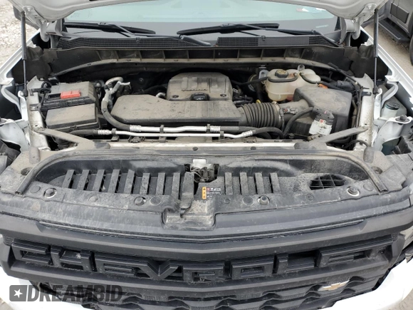 2022 Chevrolet Silverado 1500 with VIN 3GCPDAEK6NG536358, listed as a Copart auction lot 43649455 with 75,904 mi miles and Salvage Title. Bid and sale history available at DreamBid. Image 11.