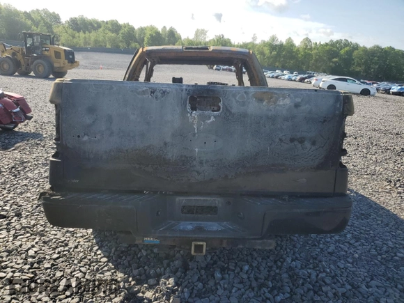 2007 Ford F-150 STX with VIN 1FTRX12W57NA11096, listed as a Copart auction lot 58926445 with Not provided miles and Salvage title. Bid and sale history available at DreamBid. Image 6.